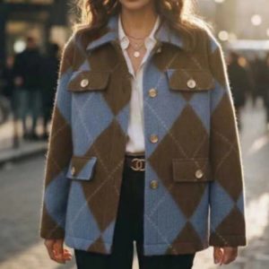 VESTE OLGA CAMEL CIEL