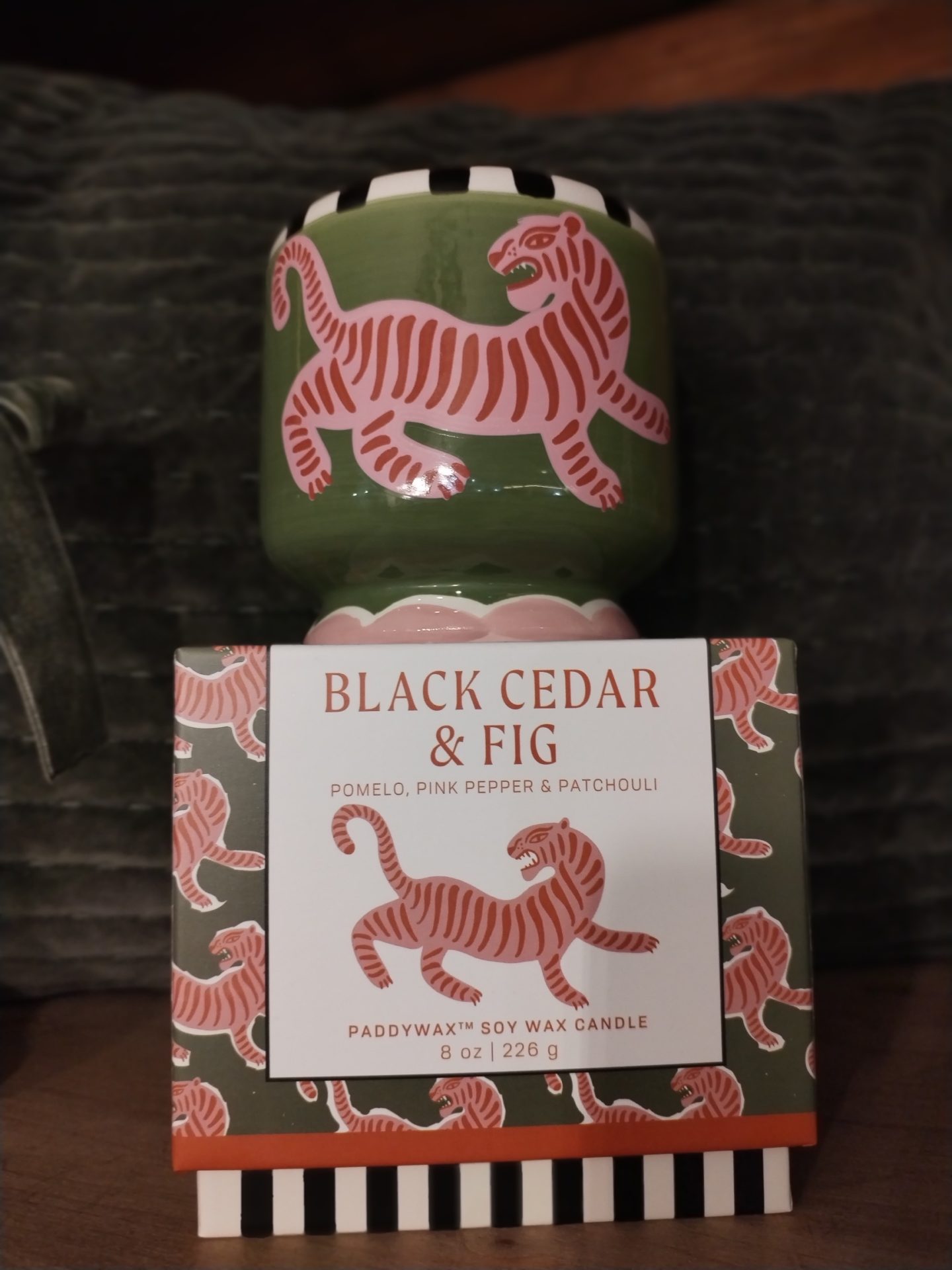 BOUGIE CEDRE NOIR FIGUE