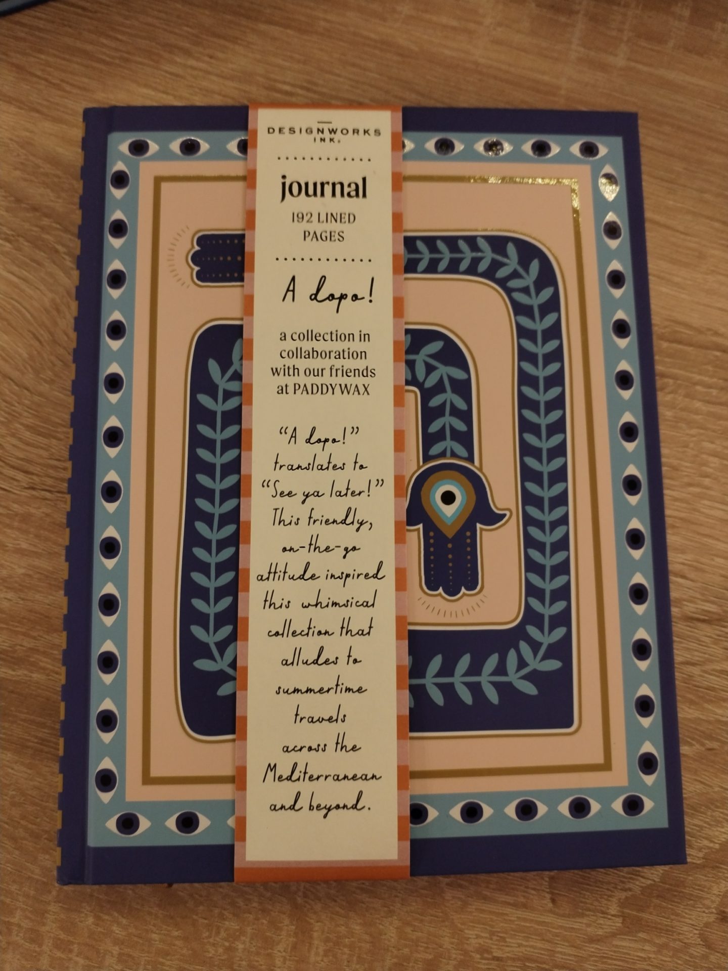 JOURNAL OEIL BLEU
