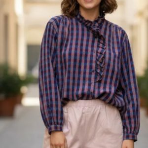 CHEMISE MAJA ROSE MARINE