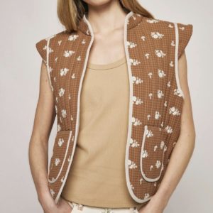 GILET ALBA BISCUIT