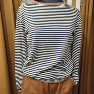 PULL MALLORC MARINE ECRU