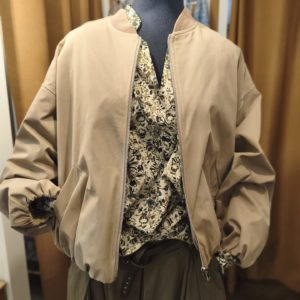 BOMBER OSCAR BEIGE
