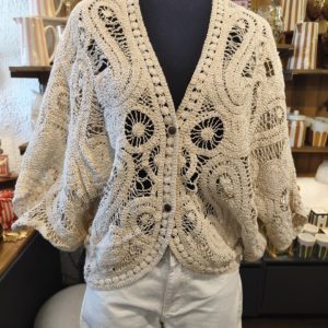 GILET LOUISA CROCHET