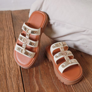 SANDALES SOLEIL BEIGE