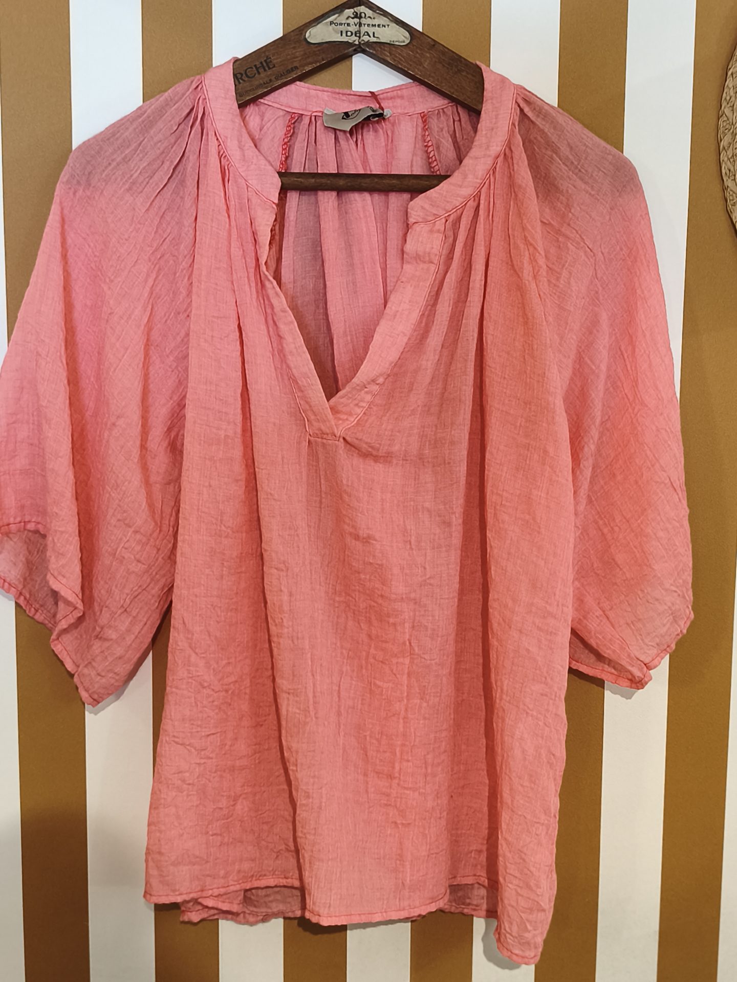 BLOUSE ANOUSKA CORAIL