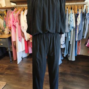 PANTALON GARZA NOIR
