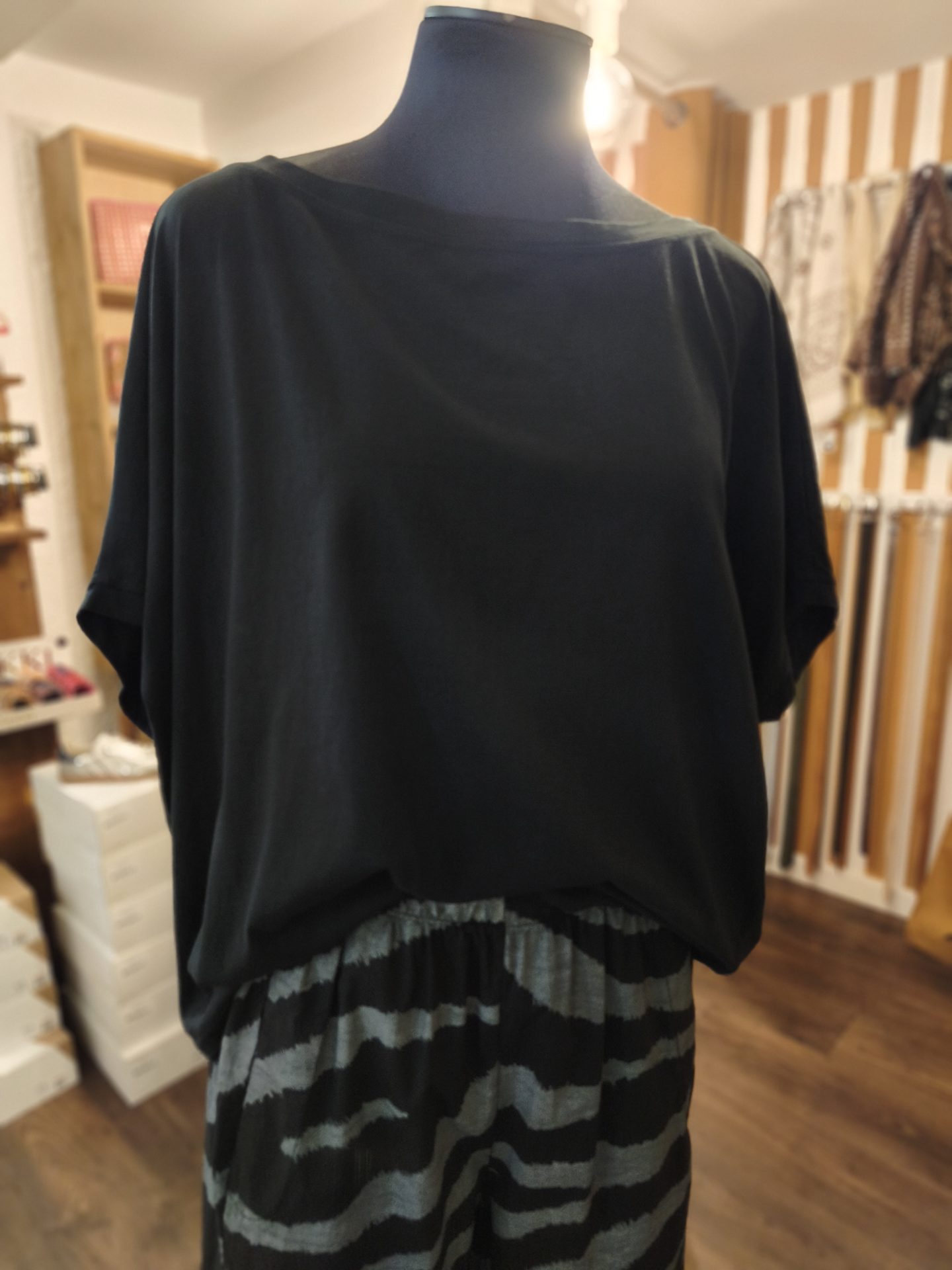 TEE SHIRT BIBA NOIR