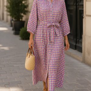 ROBE CALY LILAS