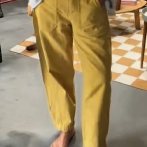 PANTALON INDA MOUTARDE