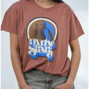 TEE SHIRT JANIS COGNAC
