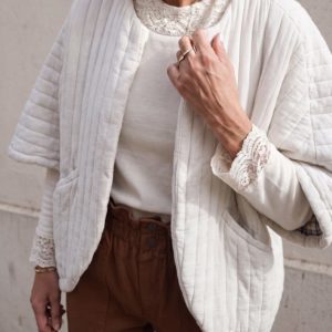 VESTE LUCIE ECRU