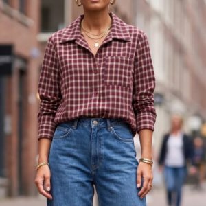 CHEMISE CHACHA BORDEAUX