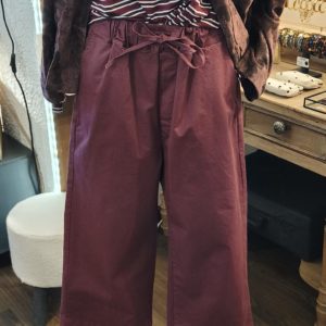 PANTALON JAPAN PRUNE