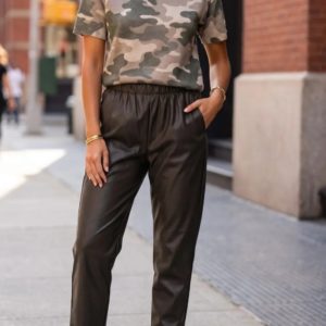 PANTALON SIMILI KAKI