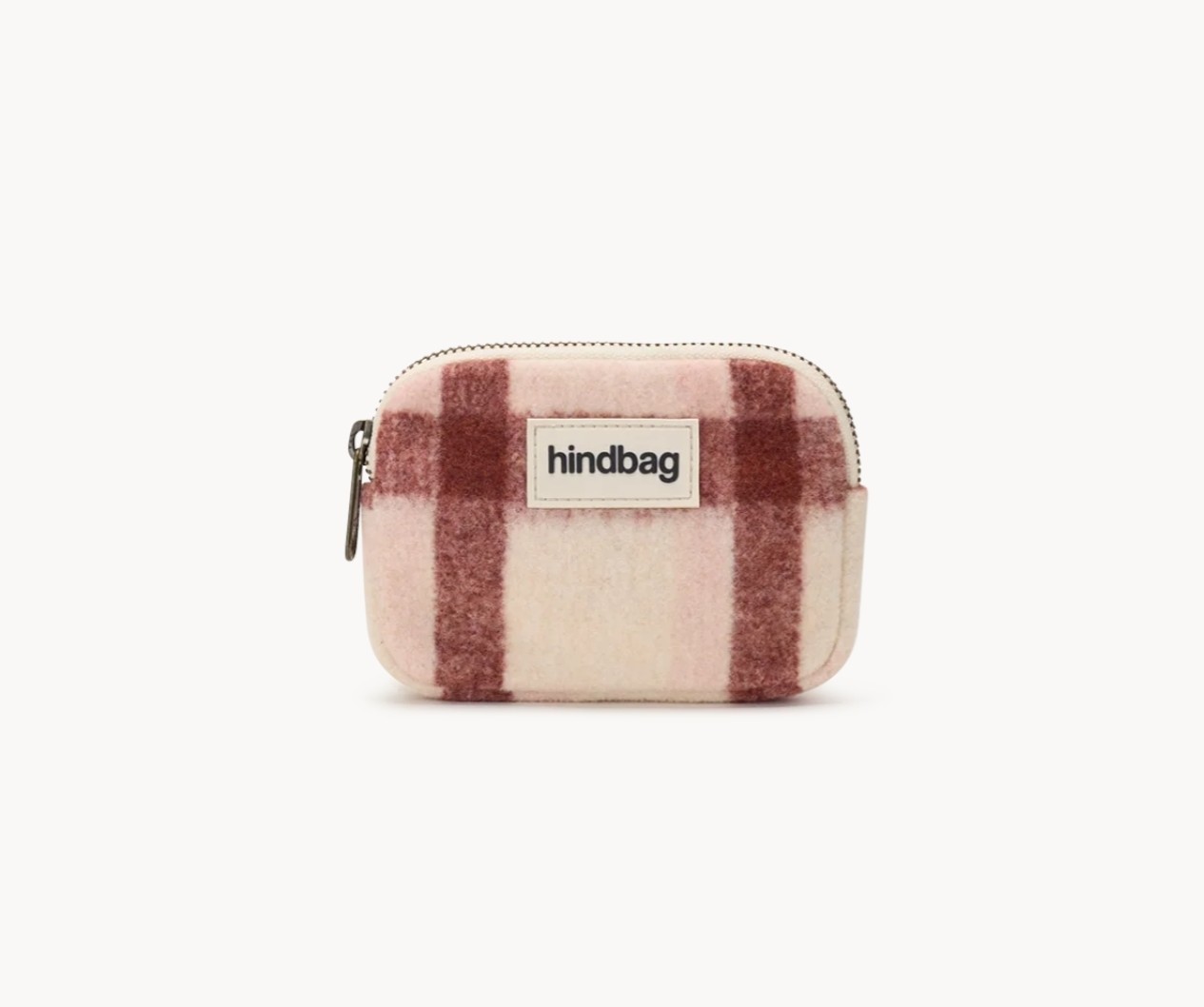 PORTE MONNAIE LILI TARTAN ROSE