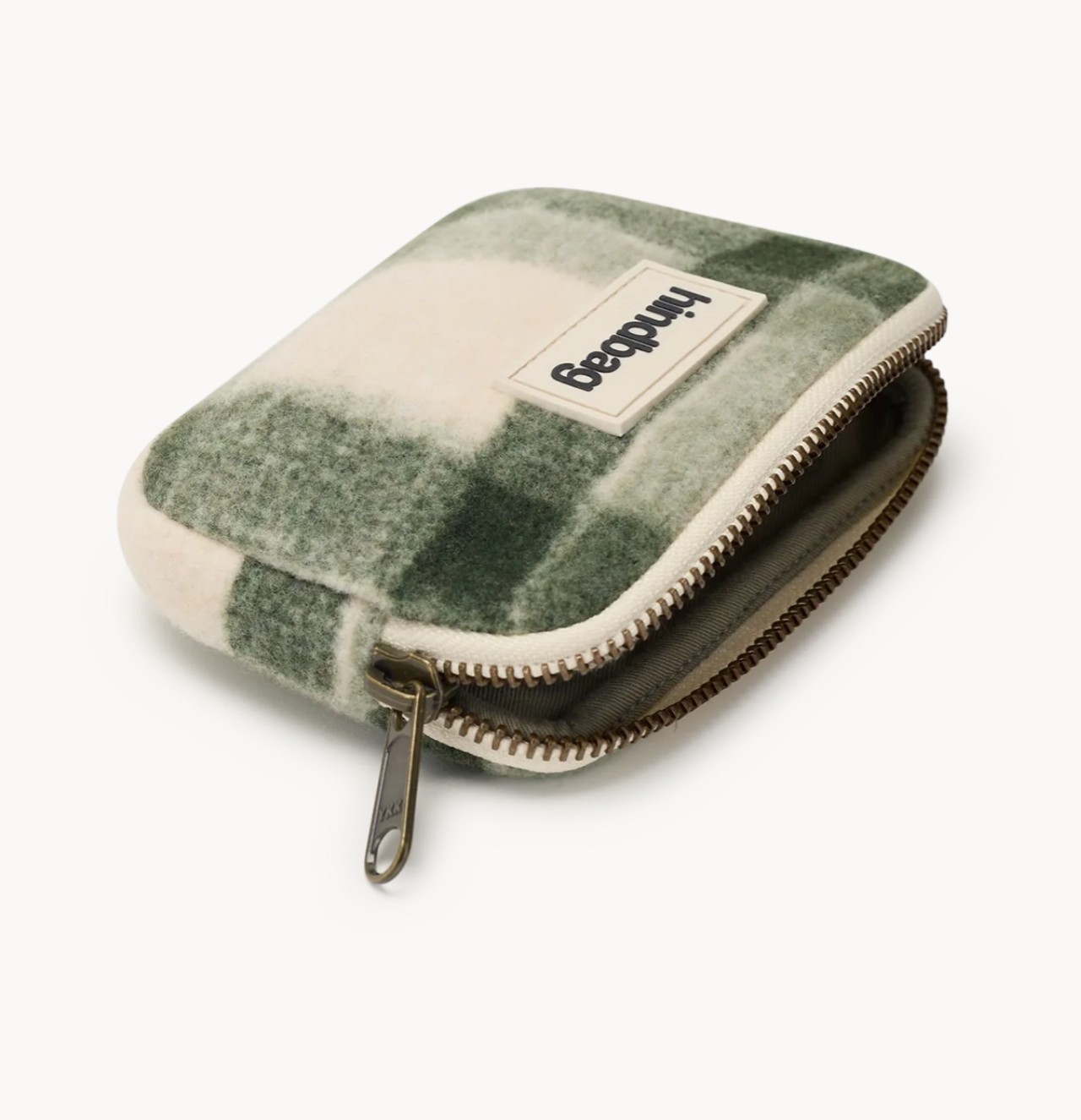 PORTE MONNAIE LILI TARTAN VERT 2
